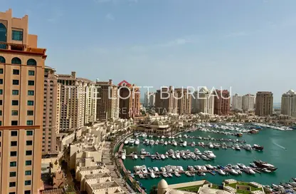 Apartment - 2 Bedrooms - 3 Bathrooms for sale in East Porto Drive - Porto Arabia - The Pearl Island - Doha Apartment - 2 Bedrooms - 3 Bathrooms for sale in East Porto Drive - Porto Arabia - The Pearl Island - Doha