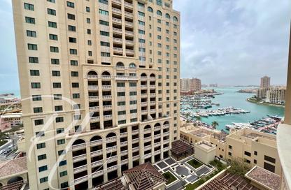 Apartment - Studio - 1 Bathroom for rent in Tower 19 - Porto Arabia - The Pearl Island - Doha