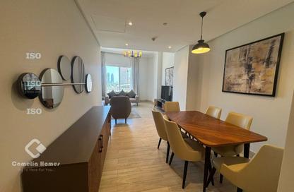 Apartment - 2 Bedrooms - 3 Bathrooms for rent in Lusail Marina Heights - Marina District - Lusail