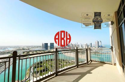 Apartment - 1 Bedroom - 2 Bathrooms for rent in Abraj Bay - Abraj Quartiers - The Pearl Island - Doha
