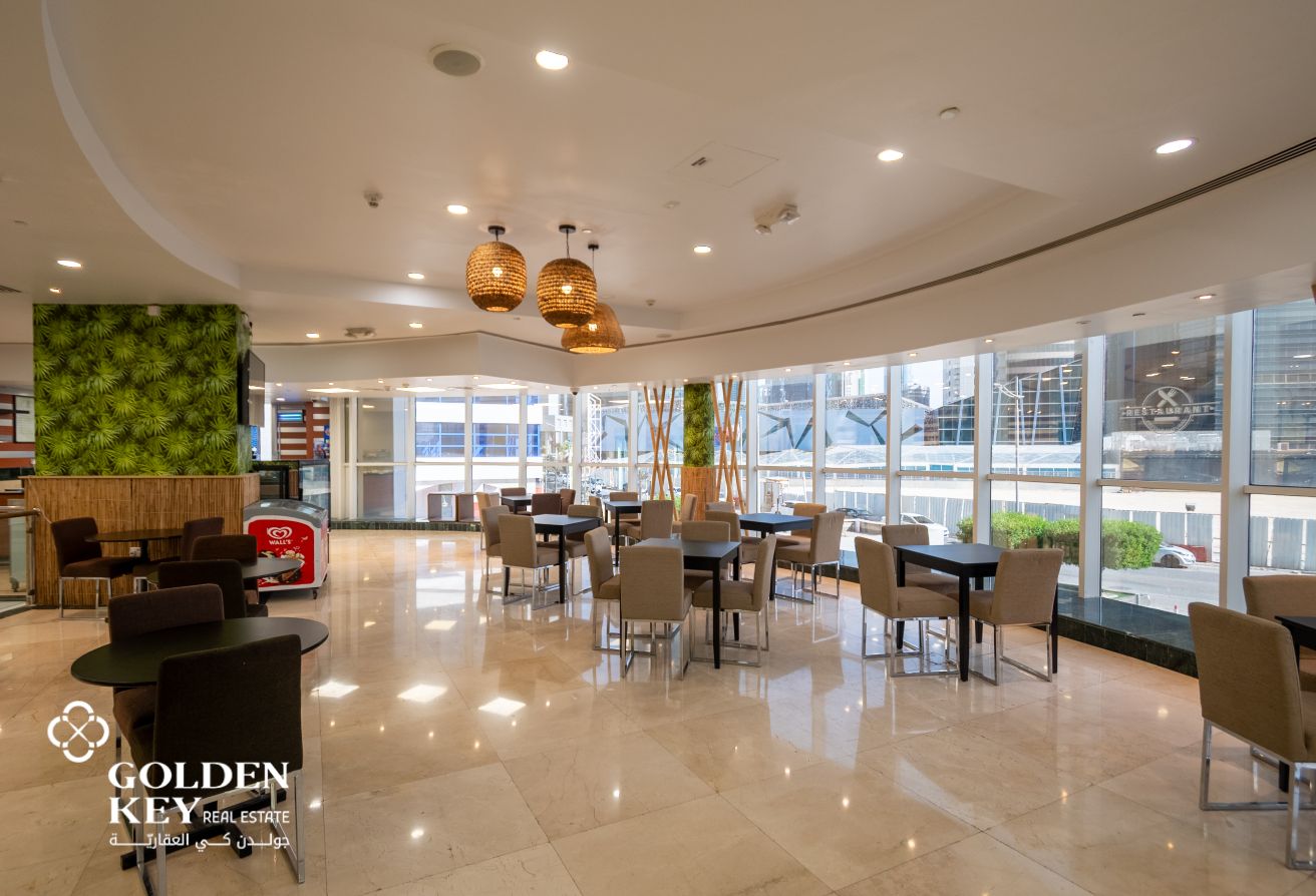 Mezzanine F&amp;B Unit for Lease in West Bay Tower