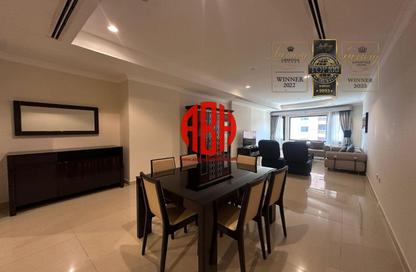 Apartment - 2 Bedrooms - 2 Bathrooms for rent in East Porto Drive - Porto Arabia - The Pearl Island - Doha