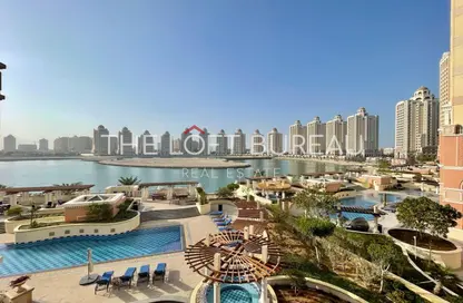 Apartment - 1 Bedroom - 2 Bathrooms for rent in Viva East - Viva Bahriyah - The Pearl Island - Doha