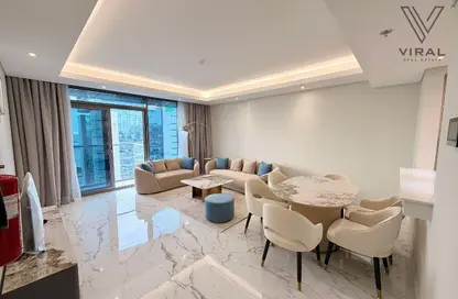 Apartment - 2 Bedrooms - 3 Bathrooms for rent in Seef Lusail Tower 1 - Seef Lusail - Lusail City - Lusail