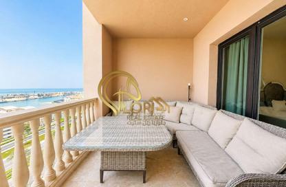 Apartment - 2 Bedrooms - 3 Bathrooms for rent in East Porto Drive - Porto Arabia - The Pearl Island - Doha