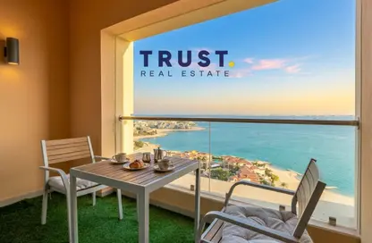 Apartment - 1 Bedroom - 2 Bathrooms for rent in Viva West - Viva Bahriyah - The Pearl Island - Doha