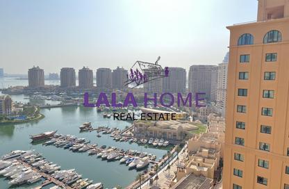 Apartment - 1 - 2 for rent in East Porto Drive - Porto Arabia - The Pearl Island - Doha
