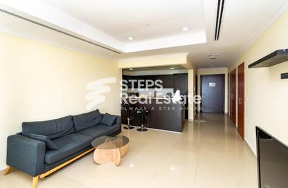 Apartment - Studio - 1 for rent in West Porto Drive - Porto Arabia - The Pearl Island - Doha