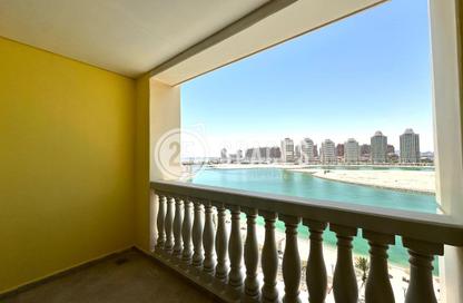 Apartment - 2 Bedrooms - 3 Bathrooms for rent in Viva East - Viva Bahriyah - The Pearl Island - Doha