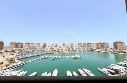 Apartment - 1 Bedroom - 2 Bathrooms for rent in East Porto Drive - Porto Arabia - The Pearl Island - Doha Apartment - 1 Bedroom - 2 Bathrooms for rent in East Porto Drive - Porto Arabia - The Pearl Island - Doha