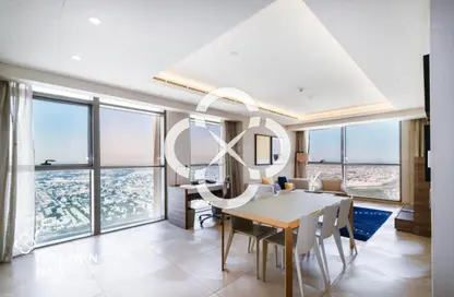 Hotel Apartments - 2 Bedrooms - 3 Bathrooms for rent in West Bay Tower - West Bay - West Bay - Doha