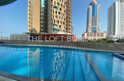 Apartment - 2 Bedrooms - 3 Bathrooms for rent in Lusail Marina Heights - Marina District - Lusail