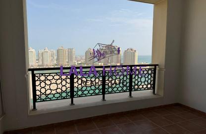 Apartment - 1 Bedroom - 2 Bathrooms for rent in Viva West - Viva Bahriyah - The Pearl Island - Doha Apartment - 1 Bedroom - 2 Bathrooms for rent in Viva West - Viva Bahriyah - The Pearl Island - Doha