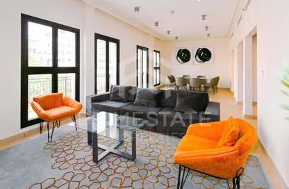 Apartment - 2 Bedrooms - 2 Bathrooms for rent in Carnaval - Qanat Quartier - The Pearl Island - Doha