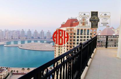 (بنتهاوس  (روف - 3 غرف نوم - 4 حمامات للايجار في حدائق فلورستا - حدائق فلورستا - جزيرة اللؤلؤة - الدوحة