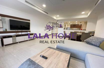 Apartment - 2 Bedrooms - 3 Bathrooms for rent in West Porto Drive - Porto Arabia - The Pearl Island - Doha