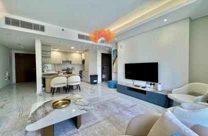 Apartment - 2 Bedrooms - 3 Bathrooms for rent in Lusail Marina Heights - Marina District - Lusail Apartment - 2 Bedrooms - 3 Bathrooms for rent in Lusail Marina Heights - Marina District - Lusail
