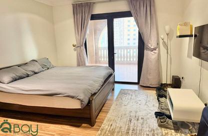 Apartment - 1 - 2 for rent in West Porto Drive - Porto Arabia - The Pearl Island - Doha
