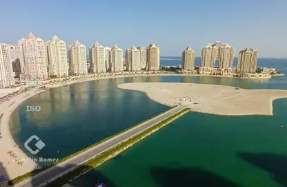 Apartment - 3 Bedrooms - 4 Bathrooms for rent in Viva Bahriyah - The Pearl Island - Doha
