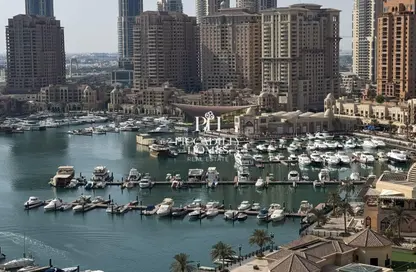 Apartment - 1 Bedroom - 2 Bathrooms for rent in East Porto Drive - Porto Arabia - The Pearl Island - Doha