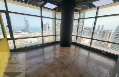 Office Space - Studio - 6 Bathrooms for rent in Marina Tower 02 - Marina District - Lusail