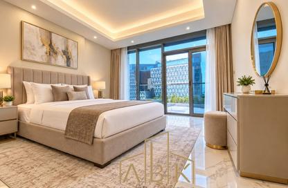 Apartment - 1 - 2 for rent in Lusail Marina Heights - Marina District - Lusail