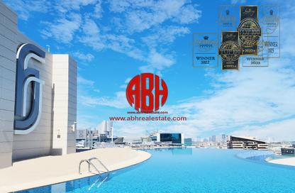 Apartment - 2 Bedrooms - 3 Bathrooms for rent in Lusail Marina Heights - Marina District - Lusail