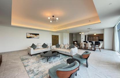 Penthouse - 4 Bedrooms - 6 Bathrooms for rent in Lusail Marina Heights - Marina District - Lusail