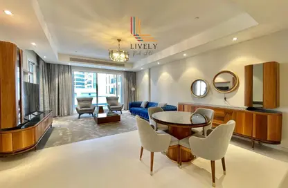 Apartment - 1 Bedroom - 1 Bathroom for rent in Lusail Marina Heights - Marina District - Lusail