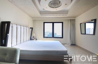 Apartment - Studio - 1 Bathroom for rent in Tower 14 - Porto Arabia - The Pearl Island - Doha