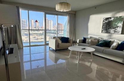 Apartment - 1 Bedroom - 2 Bathrooms for rent in Lusail Marina Heights - Marina District - Lusail