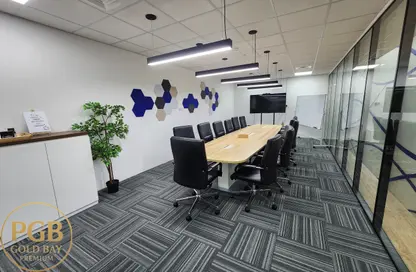 Office Space - Studio - 6 Bathrooms for rent in Marina Tower 02 - Marina District - Lusail