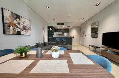 Apartment - 1 Bedroom - 2 Bathrooms for rent in Lusail Marina Heights - Marina District - Lusail