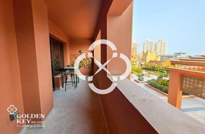 Apartment - 1 Bedroom - 2 Bathrooms for rent in East Porto Drive - Porto Arabia - The Pearl Island - Doha Apartment - 1 Bedroom - 2 Bathrooms for rent in East Porto Drive - Porto Arabia - The Pearl Island - Doha