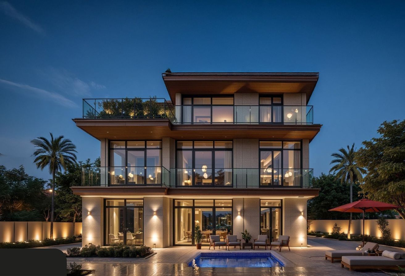555 Sqm | Single Row | Garden & Open View thumbnail 11