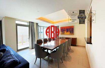 Duplex - 3 Bedrooms - 4 Bathrooms for rent in Abraj Bay - Abraj Quartiers - The Pearl Island - Doha