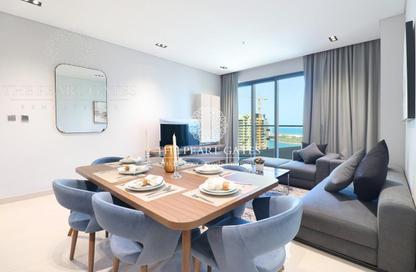 Apartment - 2 Bedrooms - 3 Bathrooms for rent in Lusail Residence - Marina District - Lusail