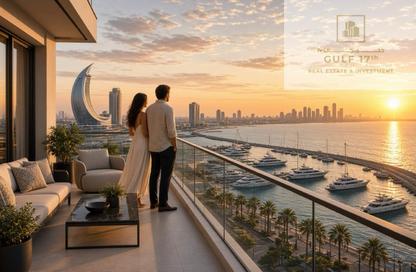 Apartment - 3 - 3 for sale in Lusail Marina Heights - Marina District - Lusail