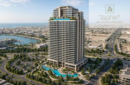Apartment - 3 - 3 for sale in Lusail Marina Heights - Marina District - Lusail