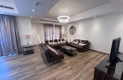 Apartment - 3 Bedrooms - 2 Bathrooms for rent in Lusail Marina Heights - Marina District - Lusail