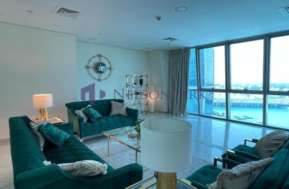 Apartment - 3 Bedrooms - 4 Bathrooms for rent in Zig Zag Tower B - Zig Zag Towers - West Bay - Doha Apartment - 3 Bedrooms - 4 Bathrooms for rent in Zig Zag Tower B - Zig Zag Towers - West Bay - Doha