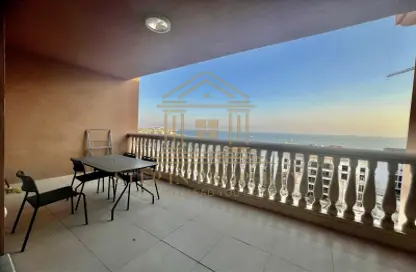 Apartment - 2 Bedrooms - 3 Bathrooms for rent in East Porto Drive - Porto Arabia - The Pearl Island - Doha