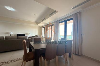 Apartment - 3 Bedrooms - 3 Bathrooms for rent in West Porto Drive - Porto Arabia - The Pearl Island - Doha