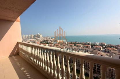 Apartment - 3 Bedrooms - 3 Bathrooms for rent in West Porto Drive - Porto Arabia - The Pearl Island - Doha
