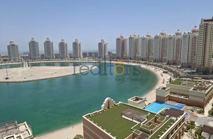 Apartment - 3 Bedrooms - 3 Bathrooms for rent in Viva East - Viva Bahriyah - The Pearl Island - Doha