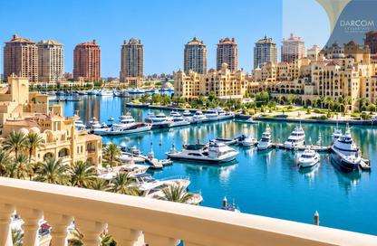 Apartment - 2 - 3 for rent in East Porto Drive - Porto Arabia - The Pearl Island - Doha