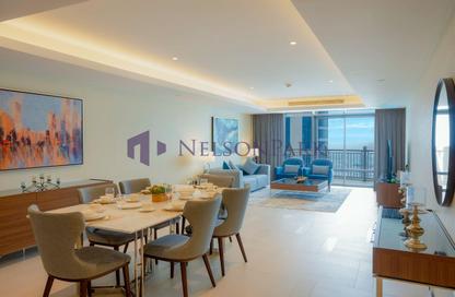 Apartment - 2 - 4 for rent in Abraj Bay - Abraj Quartiers - The Pearl Island - Doha