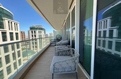 Apartment - 2 Bedrooms - 3 Bathrooms for rent in Lusail Marina Heights - Marina District - Lusail Apartment - 2 Bedrooms - 3 Bathrooms for rent in Lusail Marina Heights - Marina District - Lusail