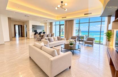 Apartment - 4 Bedrooms - 6 Bathrooms for rent in Lusail Marina Heights - Marina District - Lusail