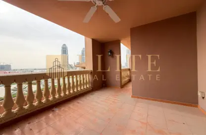 Apartment - 1 Bedroom - 1 Bathroom for rent in East Porto Drive - Porto Arabia - The Pearl Island - Doha